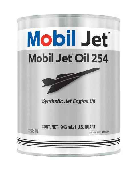 MOBIL JET OIL254-QT