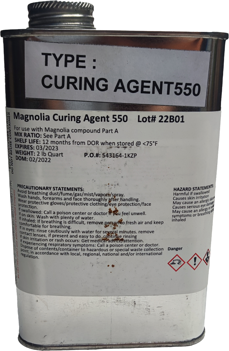 MAGNOLIA550  CURING AGENT-QT